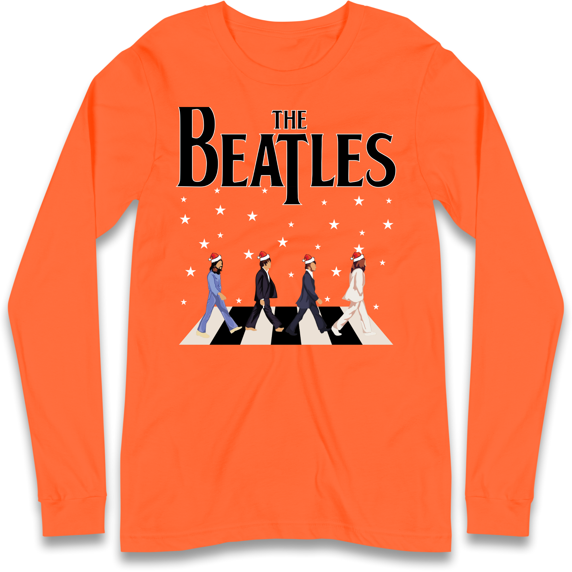 The Beatles Abbey Road Christmas Longsleeve T Shirt