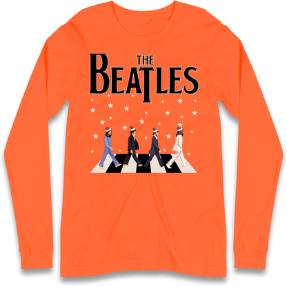 The Beatles Abbey Road Christmas Longsleeve T Shirt