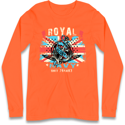 Royal Navy Glory Unit 764H83 Longsleeve T Shirt