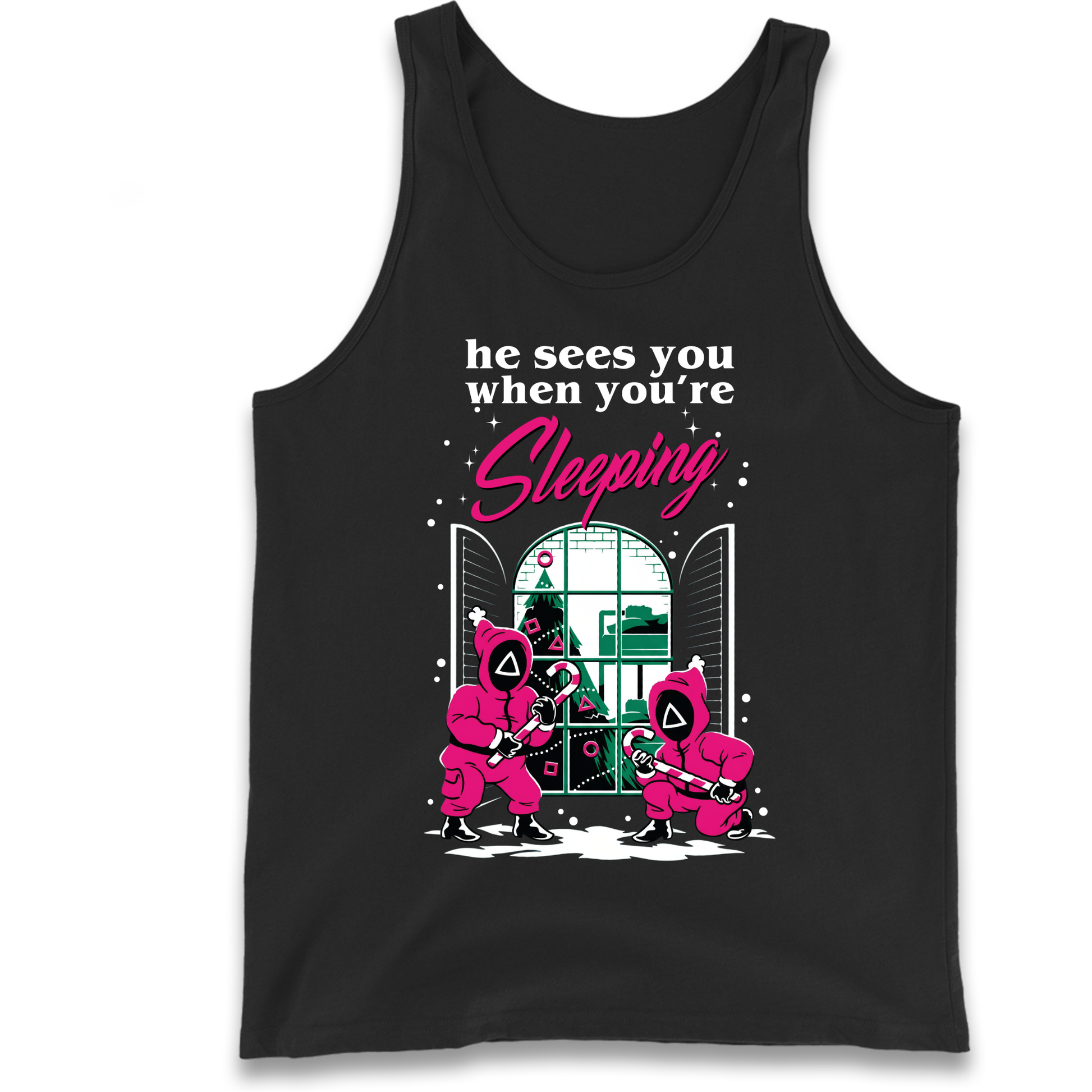 Squid Games Xmas Tank Top