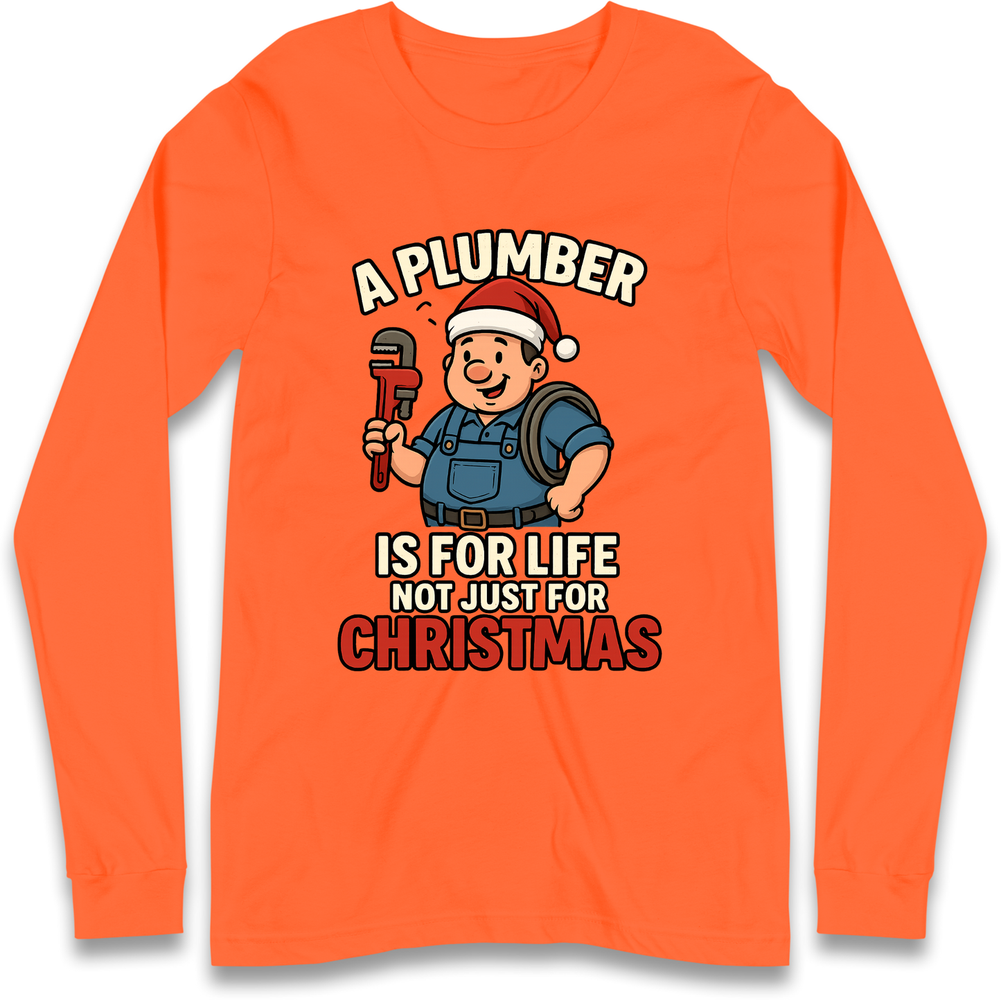 Plumber Christmas Longsleeve T Shirt