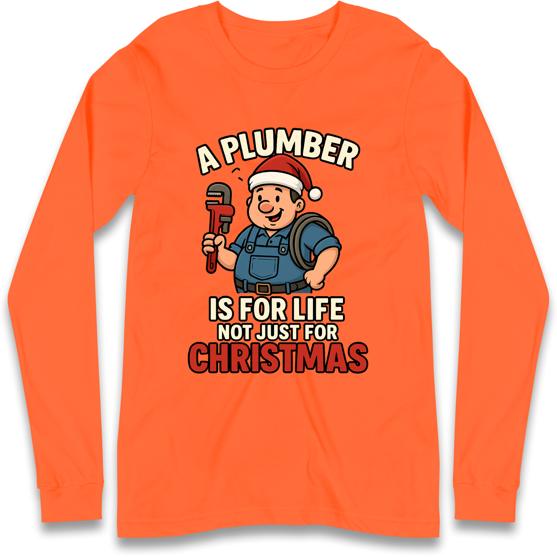 Plumber Christmas Longsleeve T Shirt