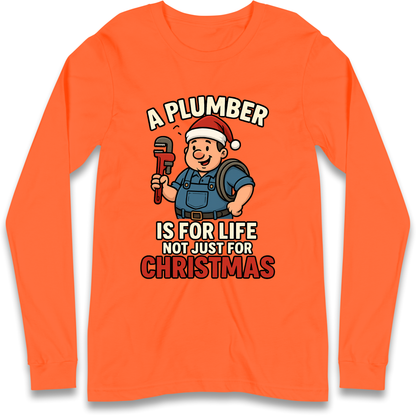 Plumber Christmas Longsleeve T Shirt