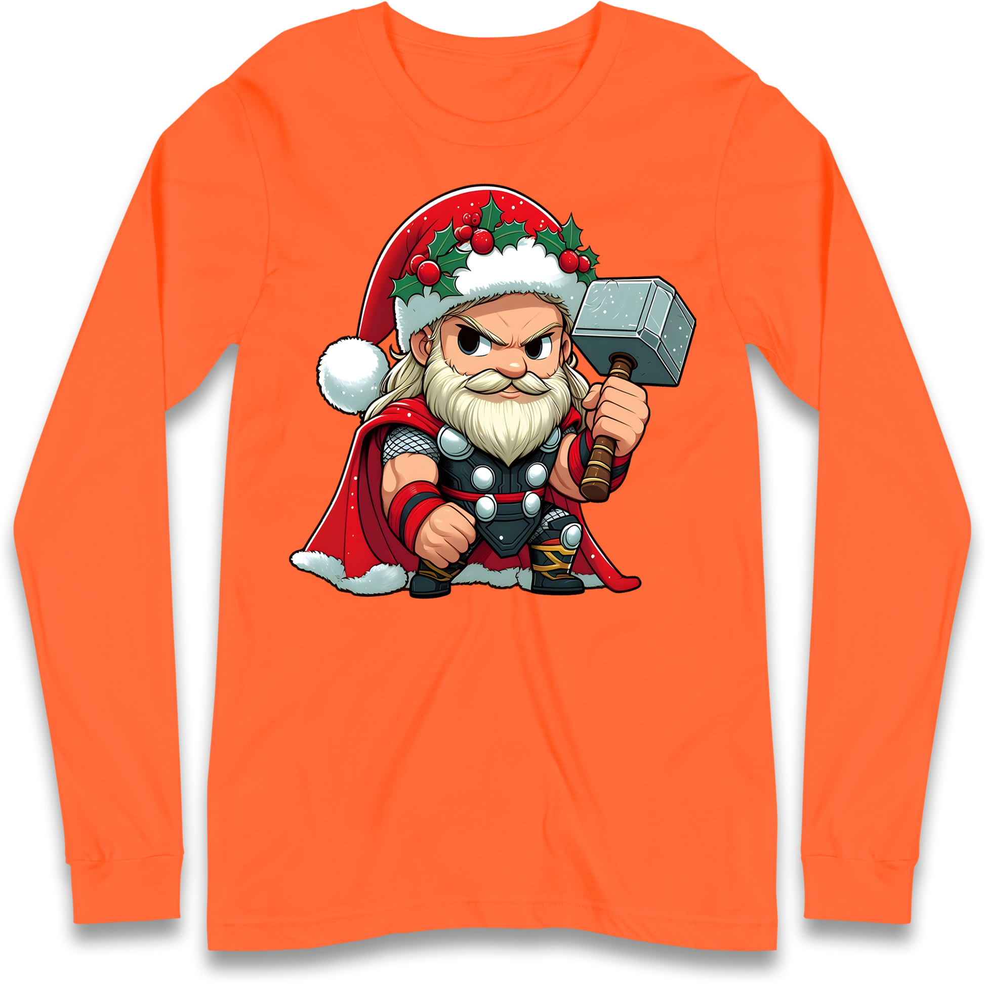 Thor Santa Longsleeve T Shirt