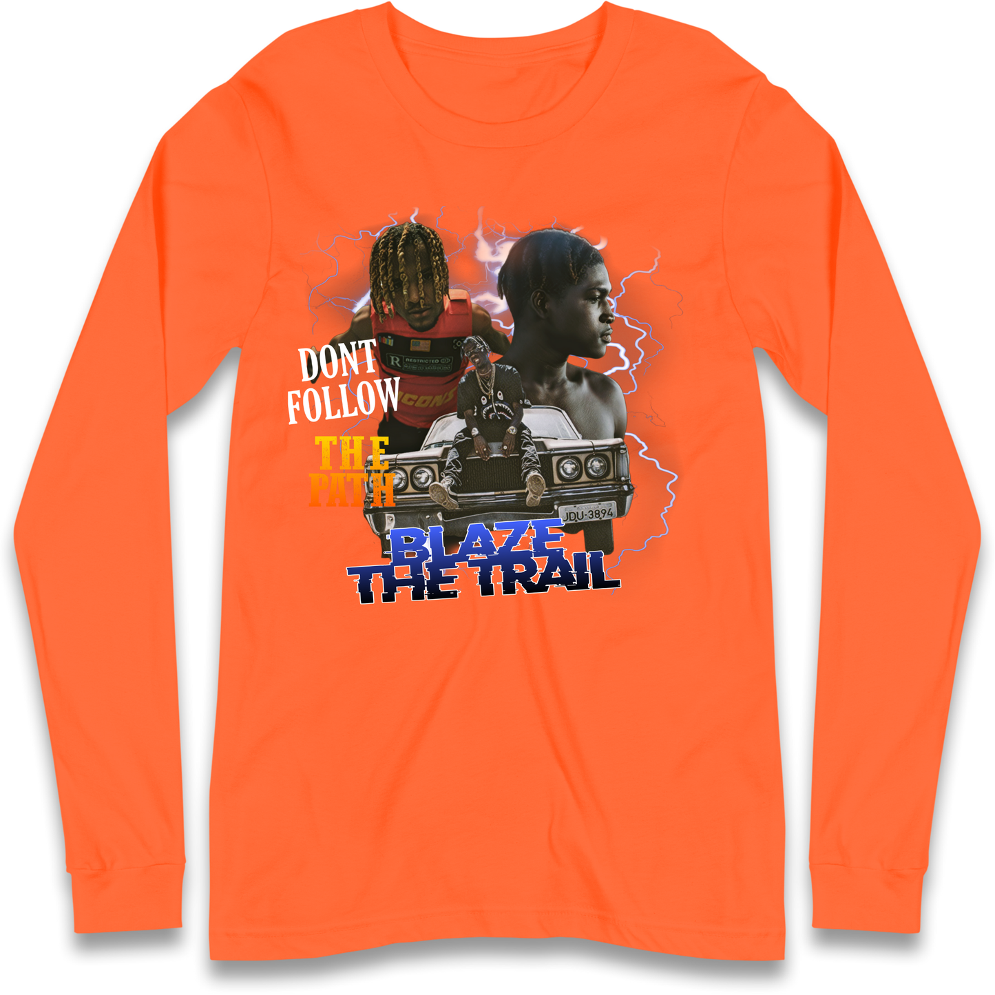 Hip Hop Blaze The Trail Longsleeve T Shirt