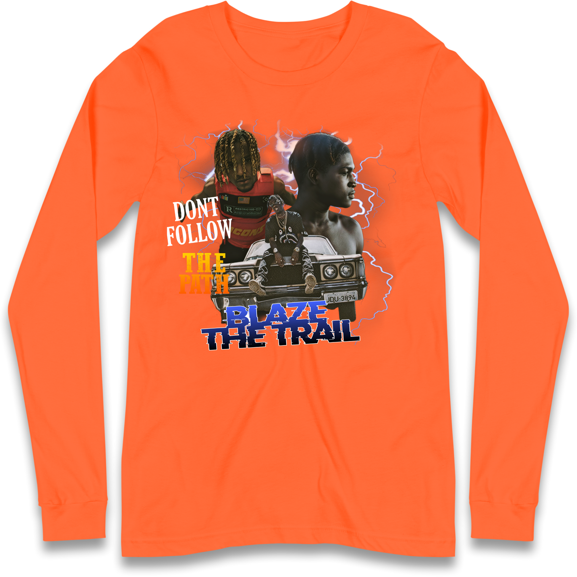 Hip Hop Blaze The Trail Longsleeve T Shirt