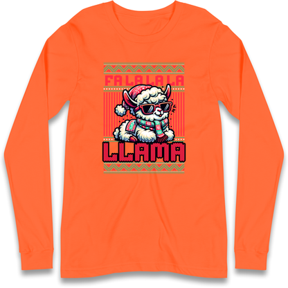 FA LA LA LA LLAMA Longsleeve T Shirt