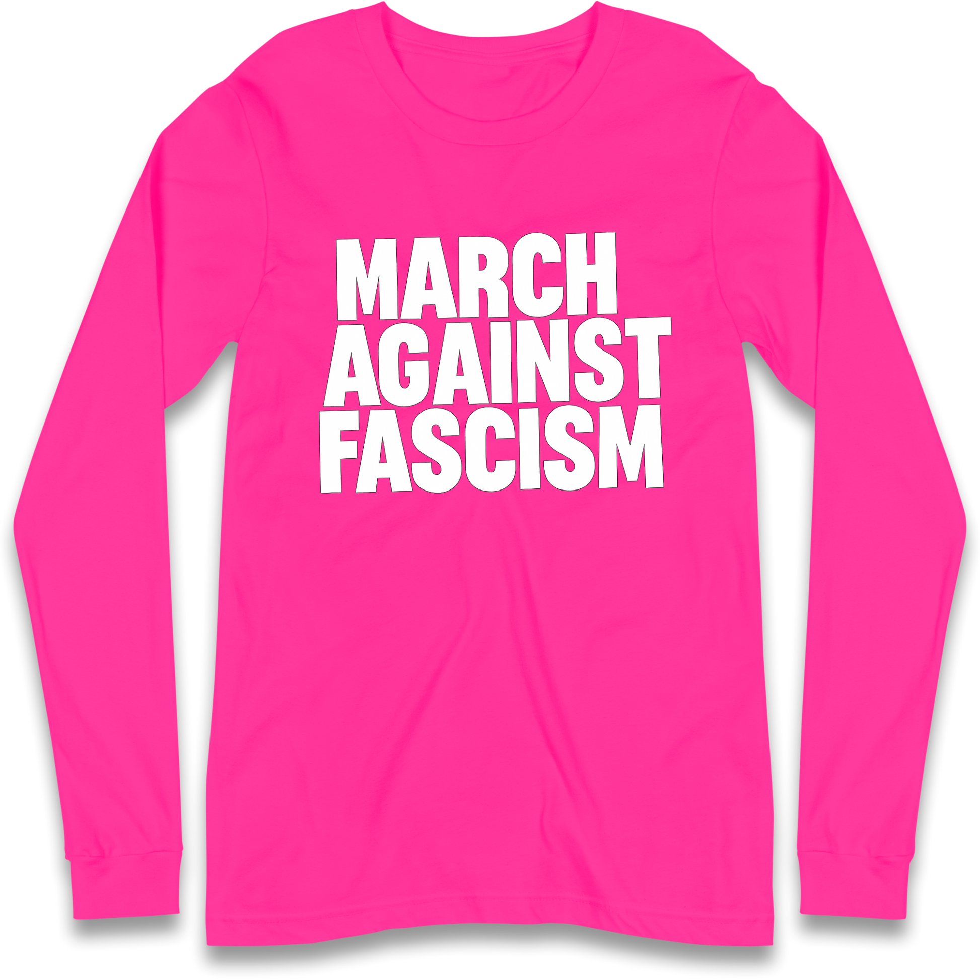March Against Fascism Longsleeve T Shirt