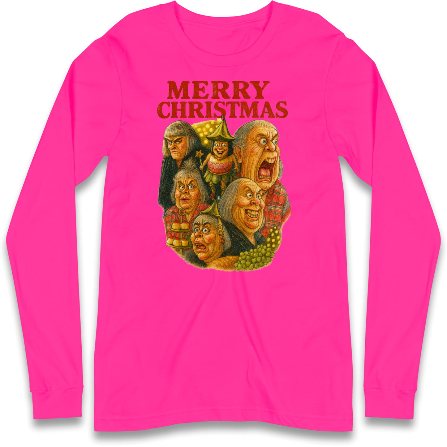 M&S Christmas Food 2025 Advert Longsleeve T Shirt
