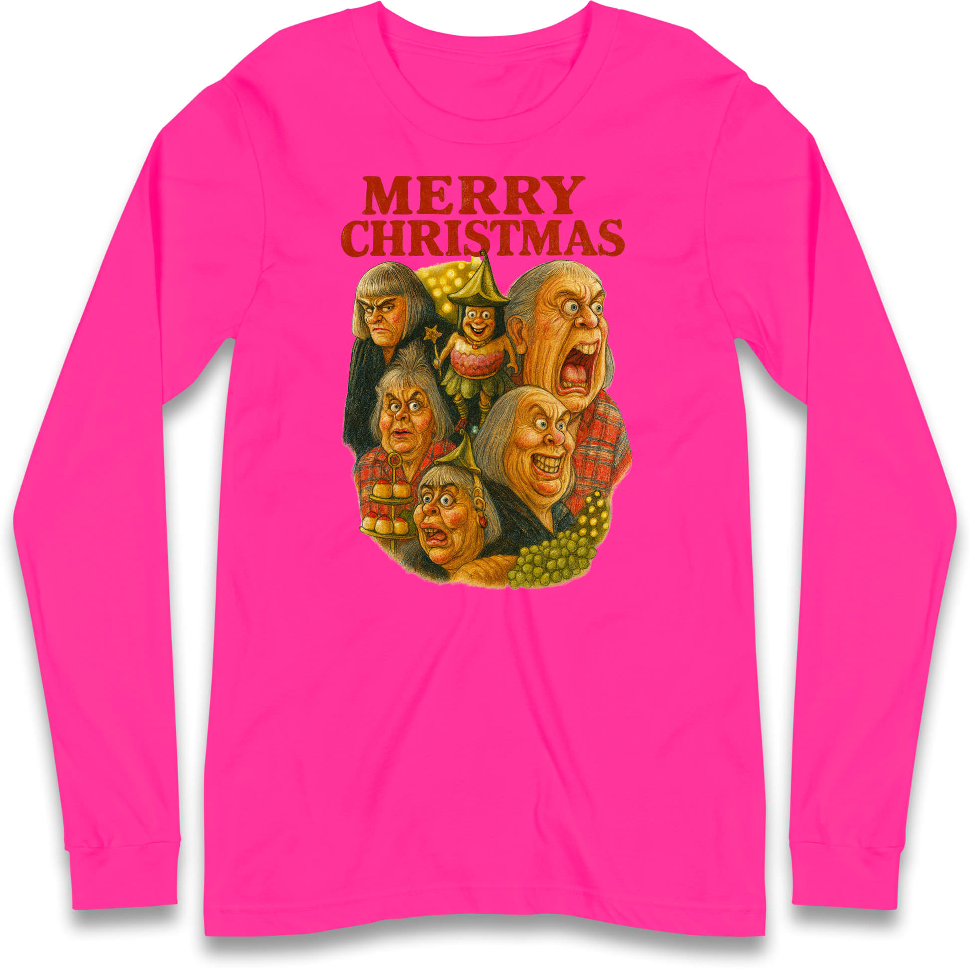 M&S Christmas Food 2025 Advert Longsleeve T Shirt
