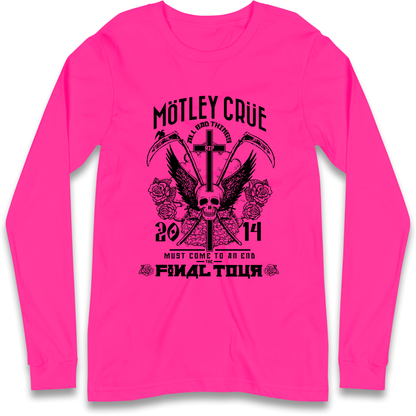 Motley Crue All Bad Things Longsleeve T Shirt