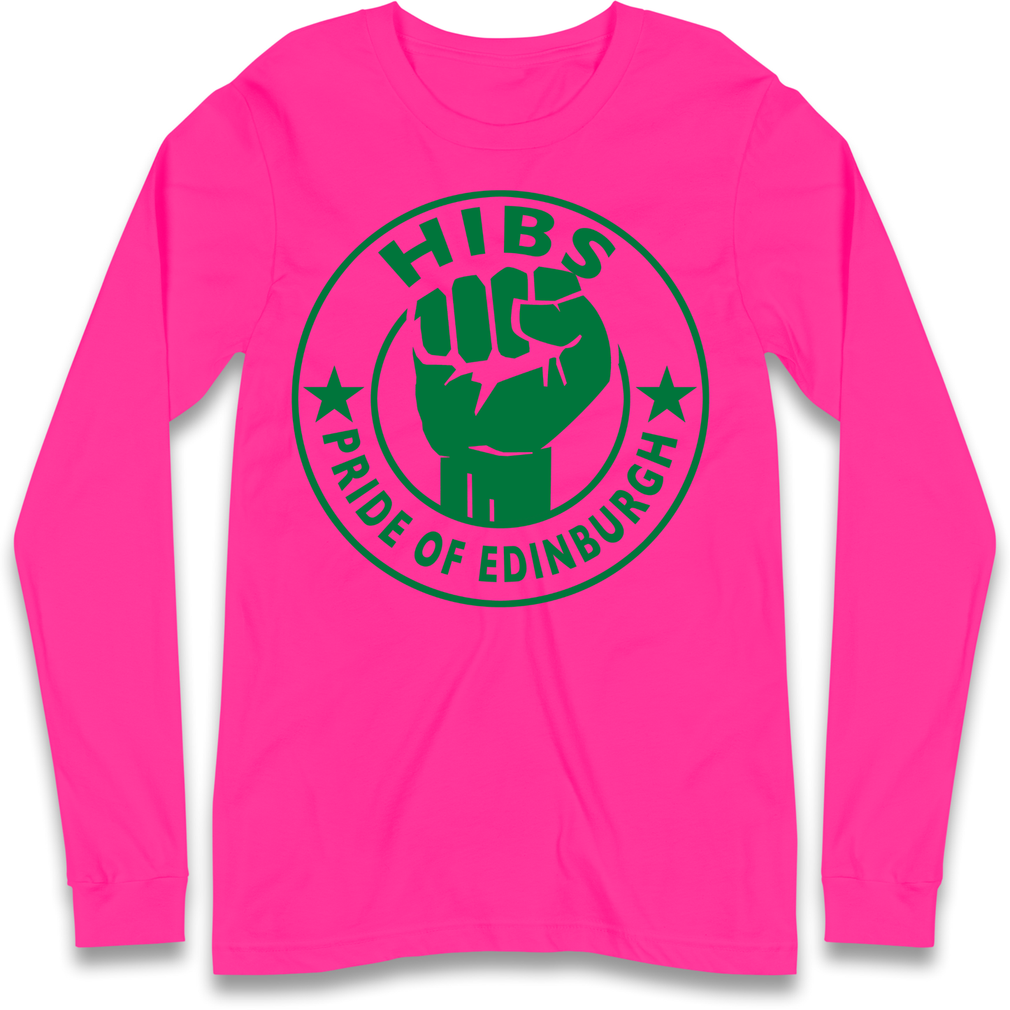 Hibernian FC Football Longsleeve T Shirt
