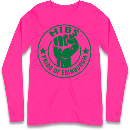 Hibernian FC Football Longsleeve T Shirt