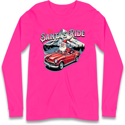The Santas Ride Christmas Longsleeve T Shirt