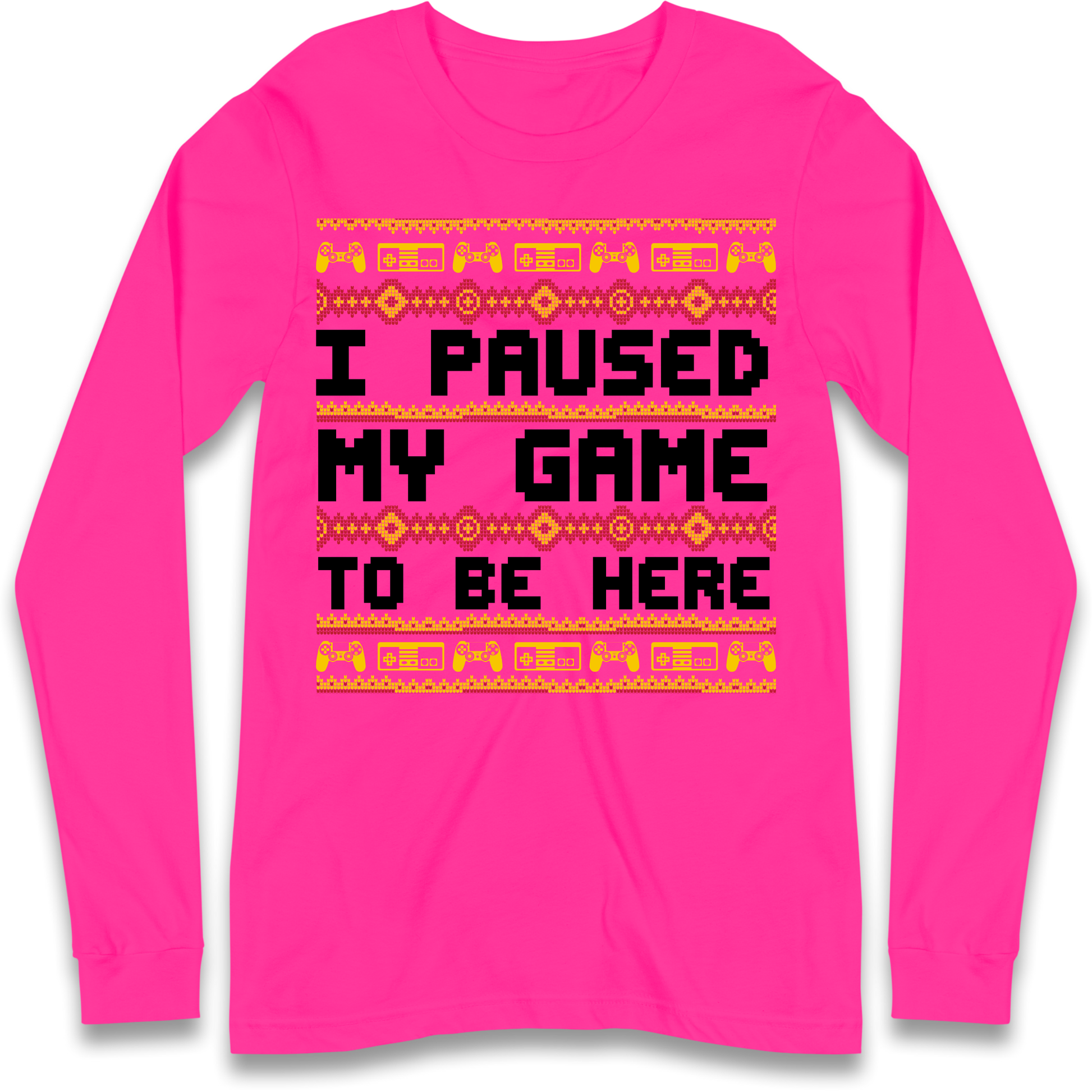 Paused My Game Longsleeve T-Shirt