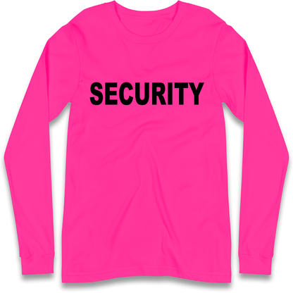 Security Longsleeve T-Shirt