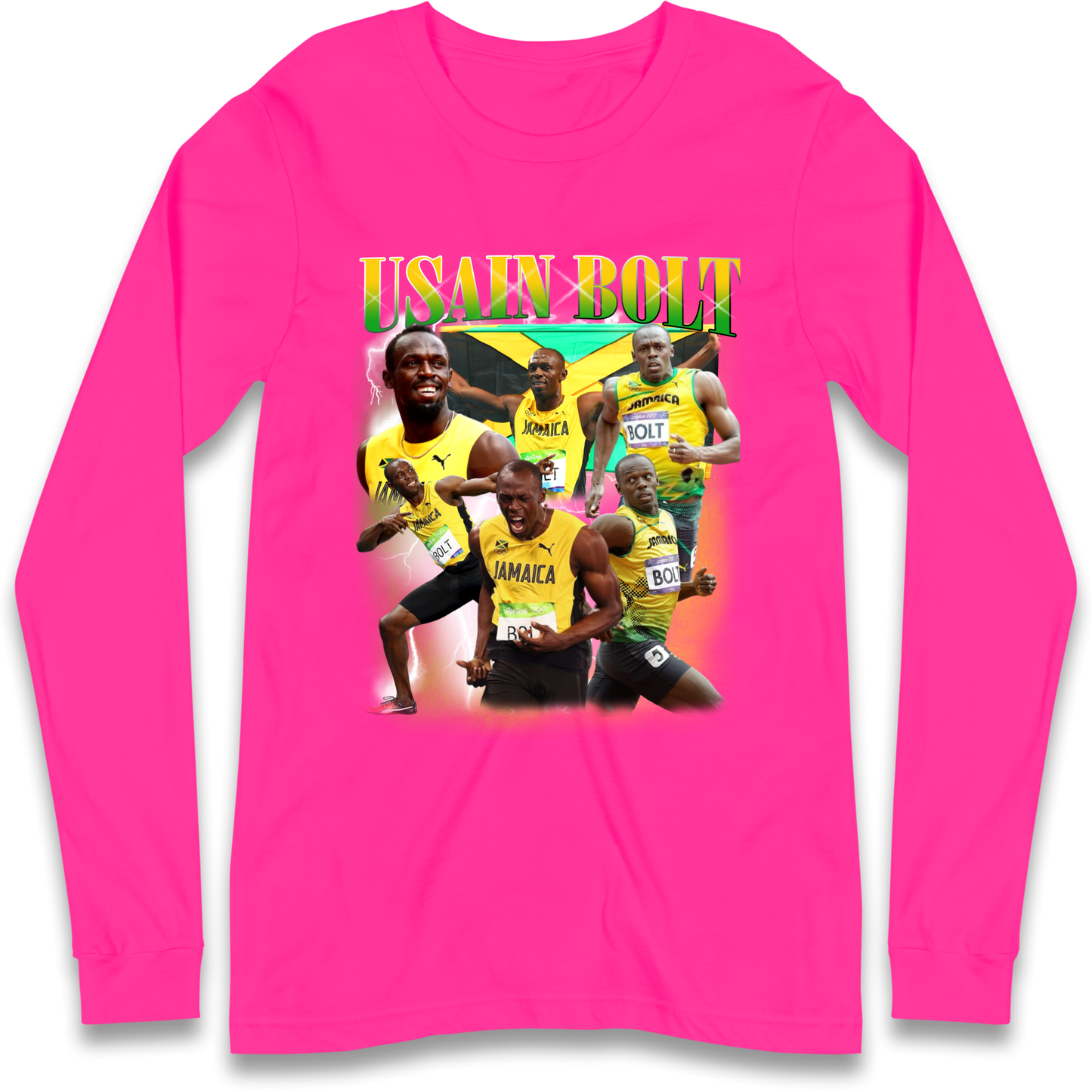 Usain Bolt Longsleeve T Shirt