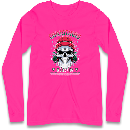 Christmas Blazing Longsleeve T Shirt