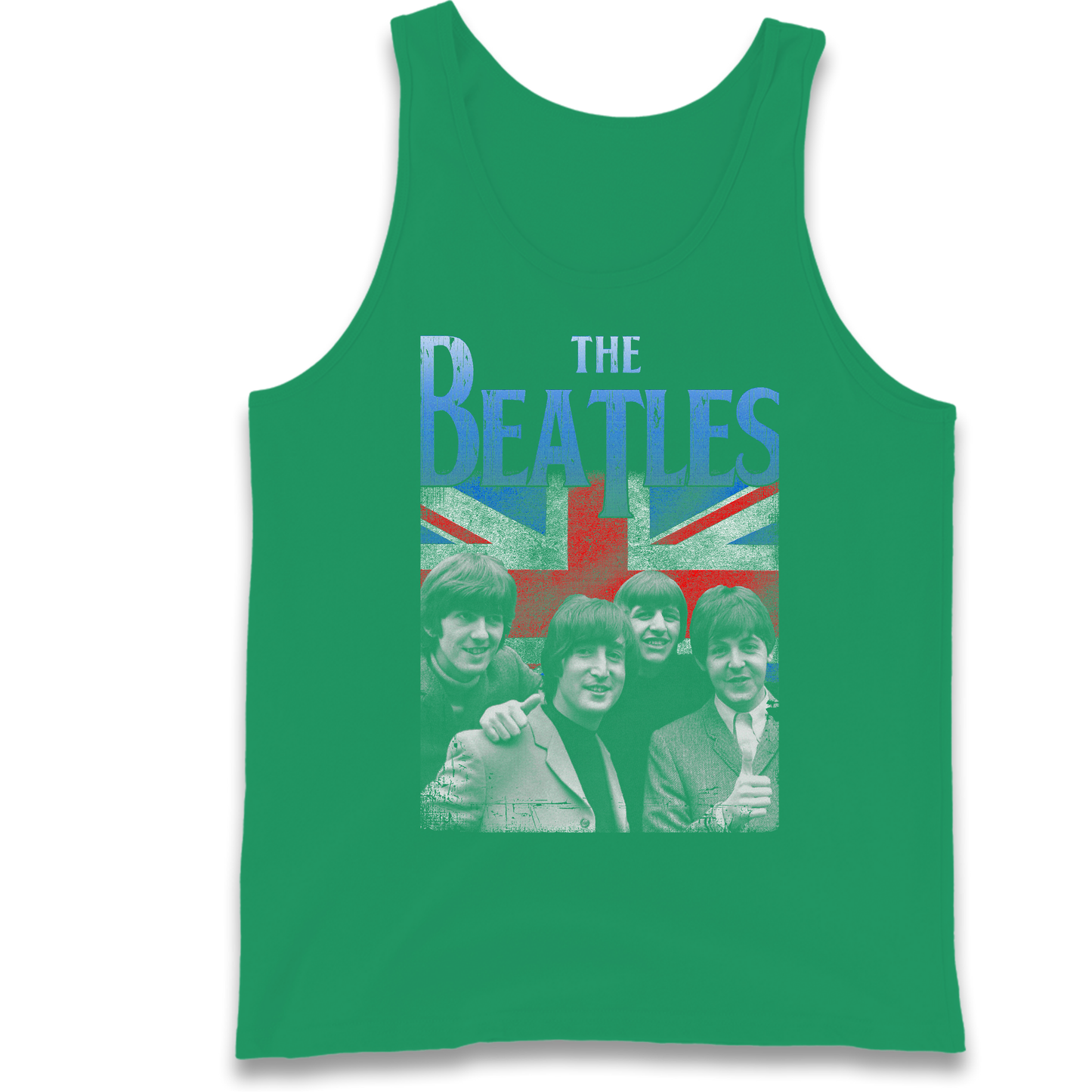 The Beatles Union Jack Tank Top