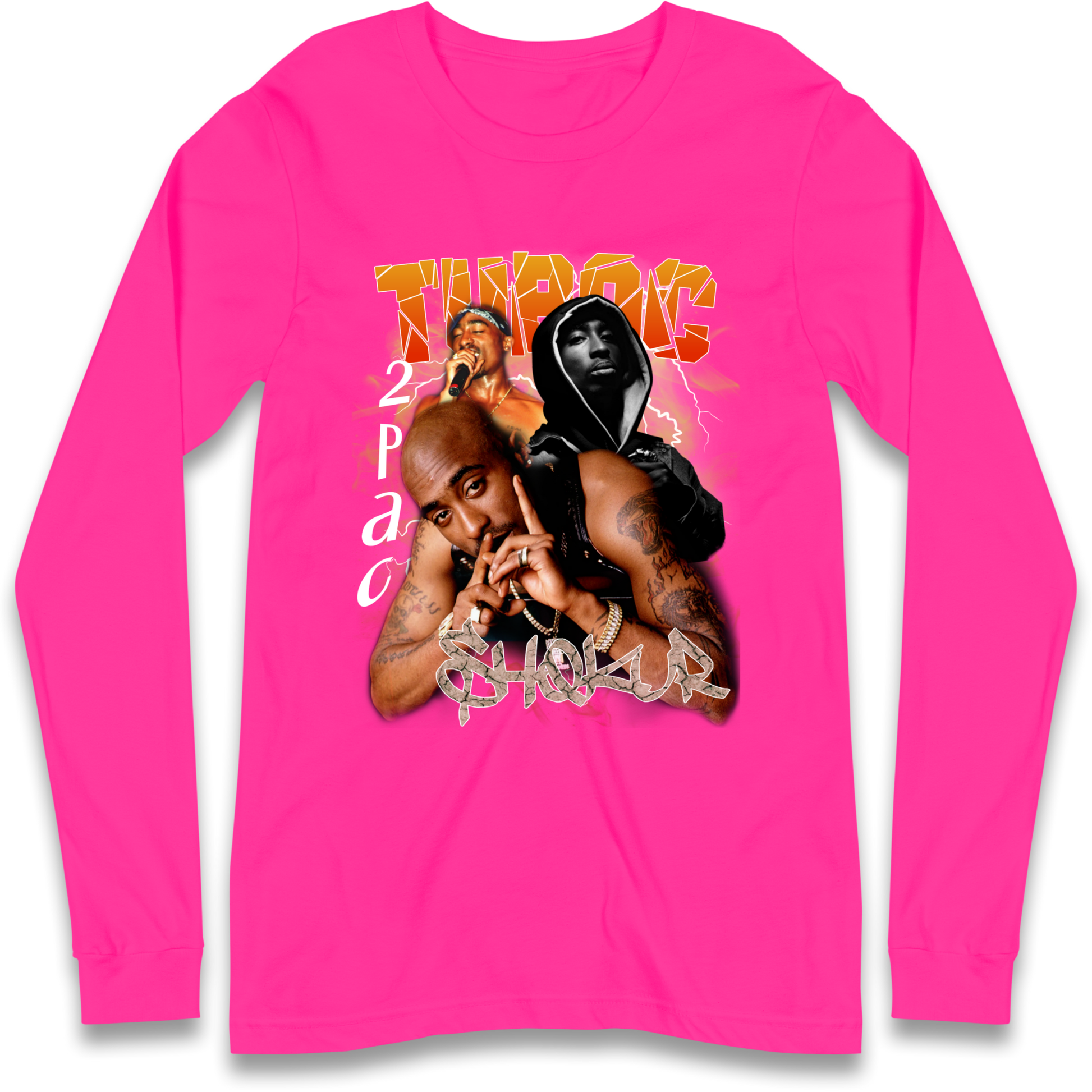 Tupac All Eyez On Me Longsleeve T Shirt