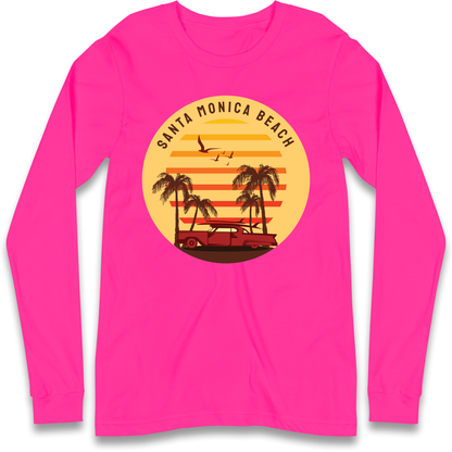 Santa Monica Beach Longsleeve T Shirt