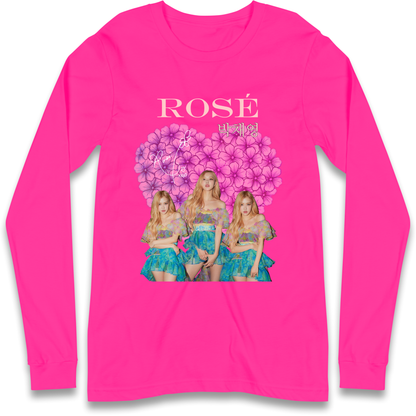 Rose K Pop Longsleeve T Shirt