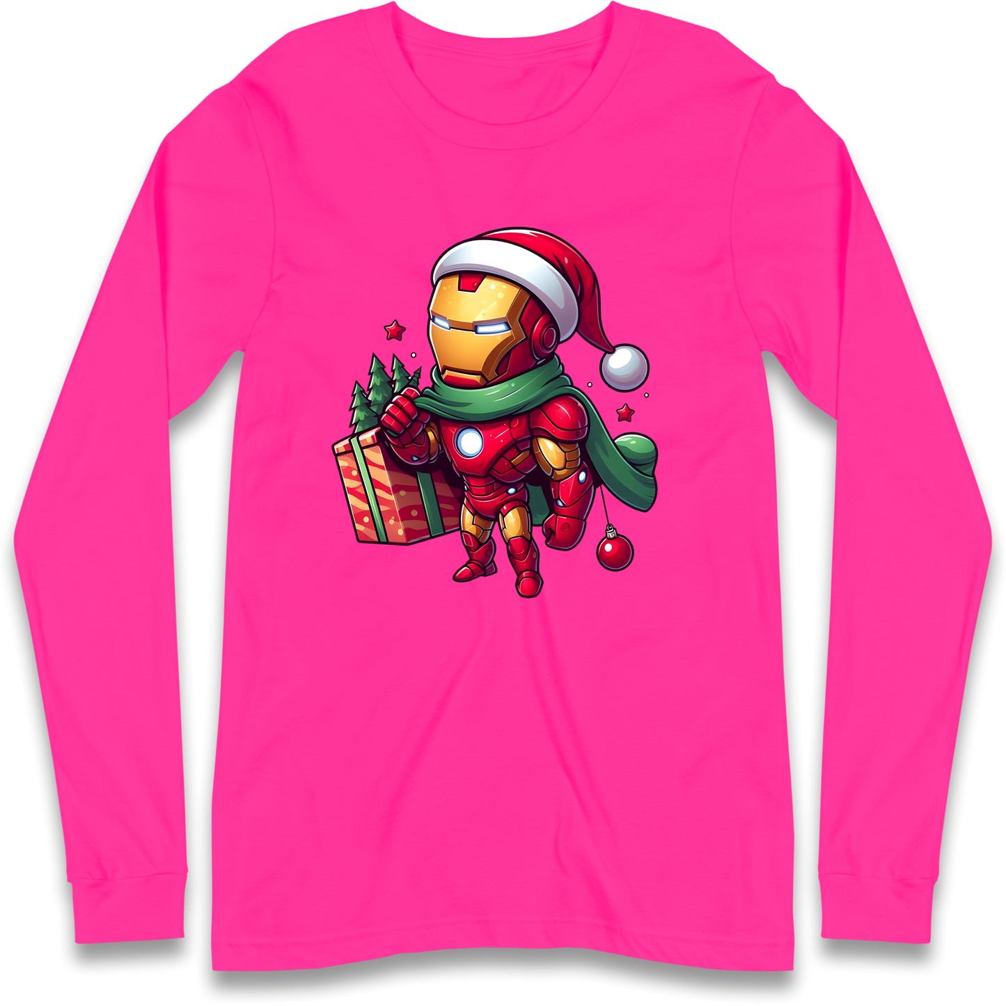 Ironman Santa Longsleeve T Shirt