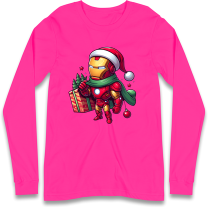 Ironman Santa Longsleeve T Shirt