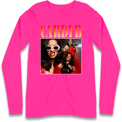 Cardi B Longsleeve T Shirt
