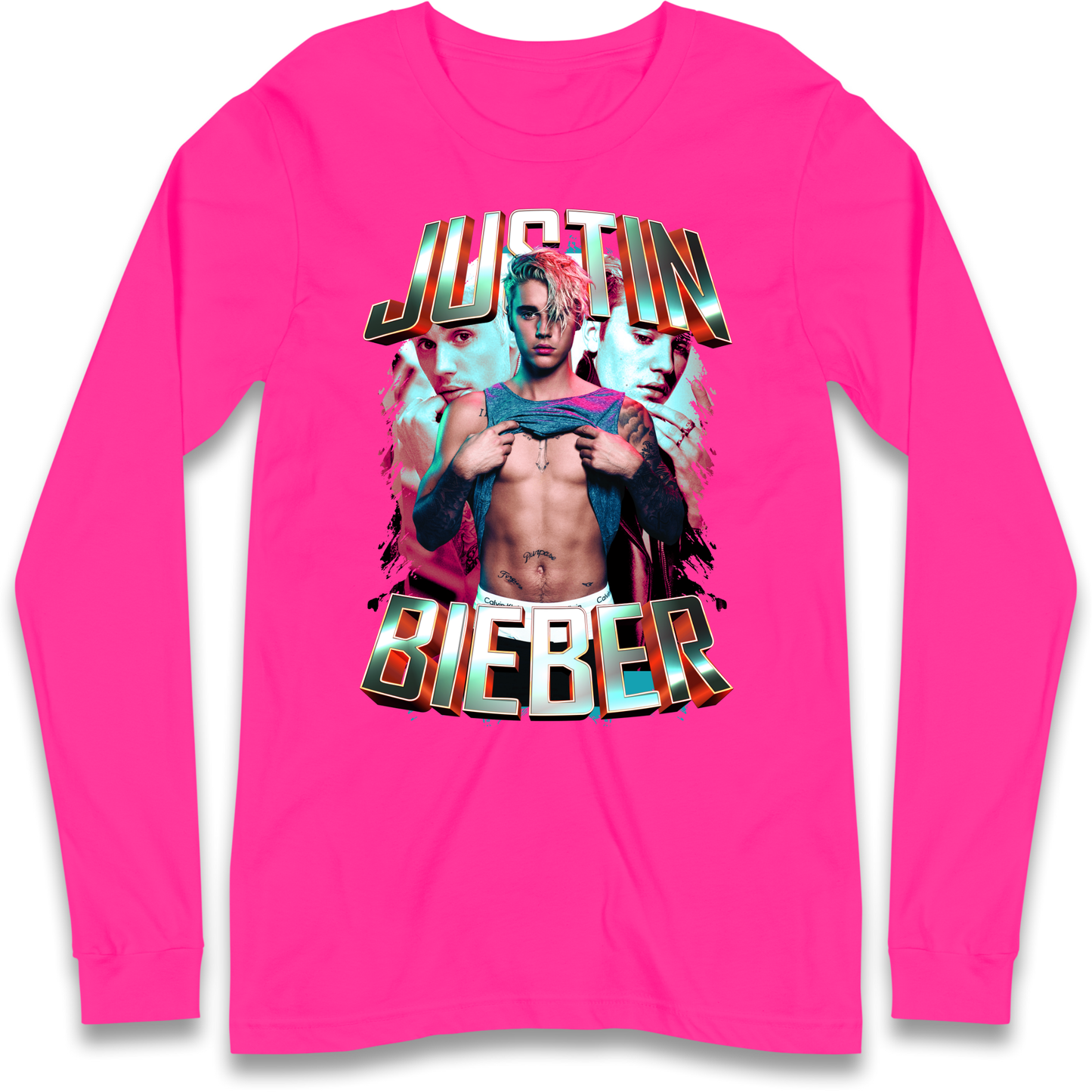 Justin Bieber Longsleeve T Shirt