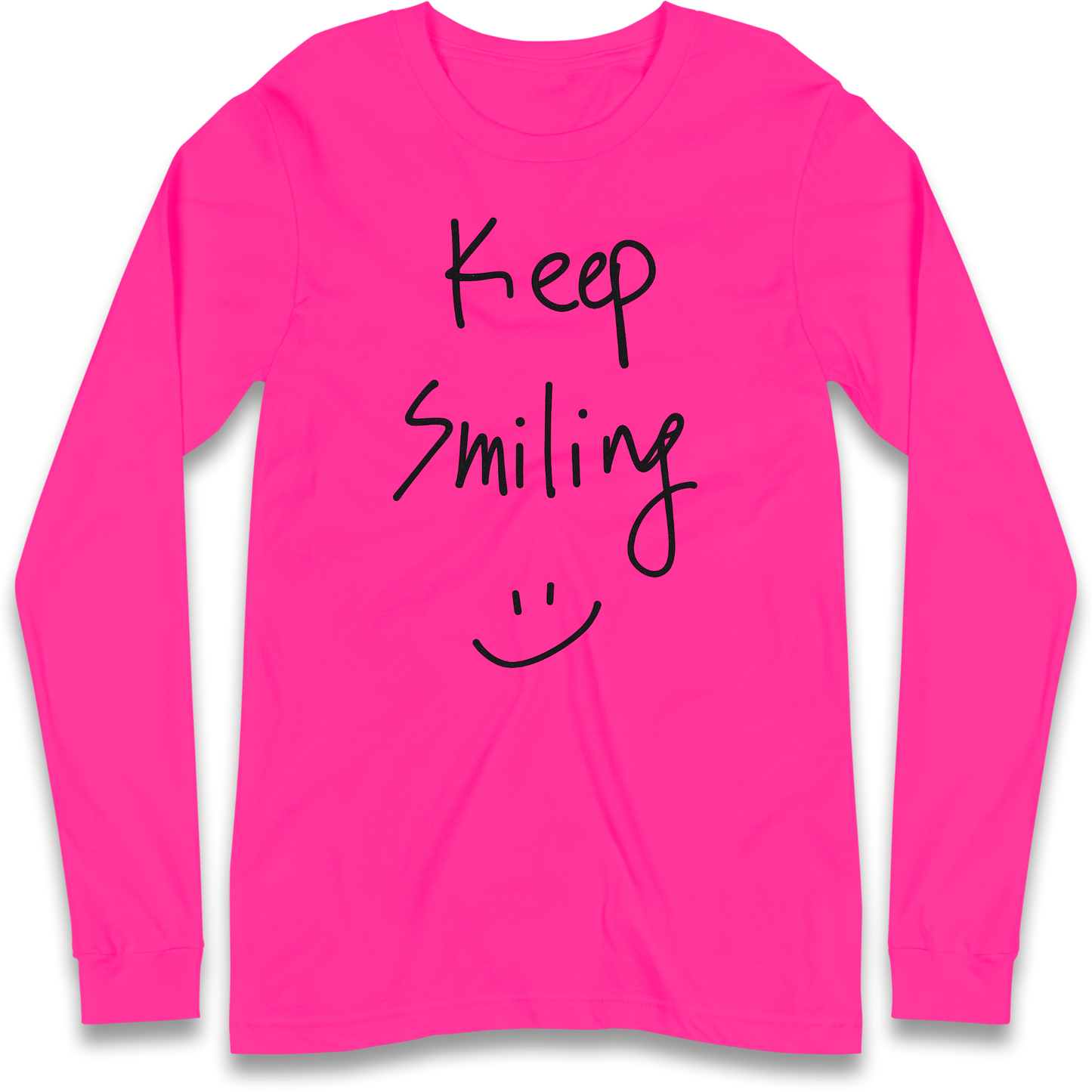 Keep Smiling Longsleeve T Shirt