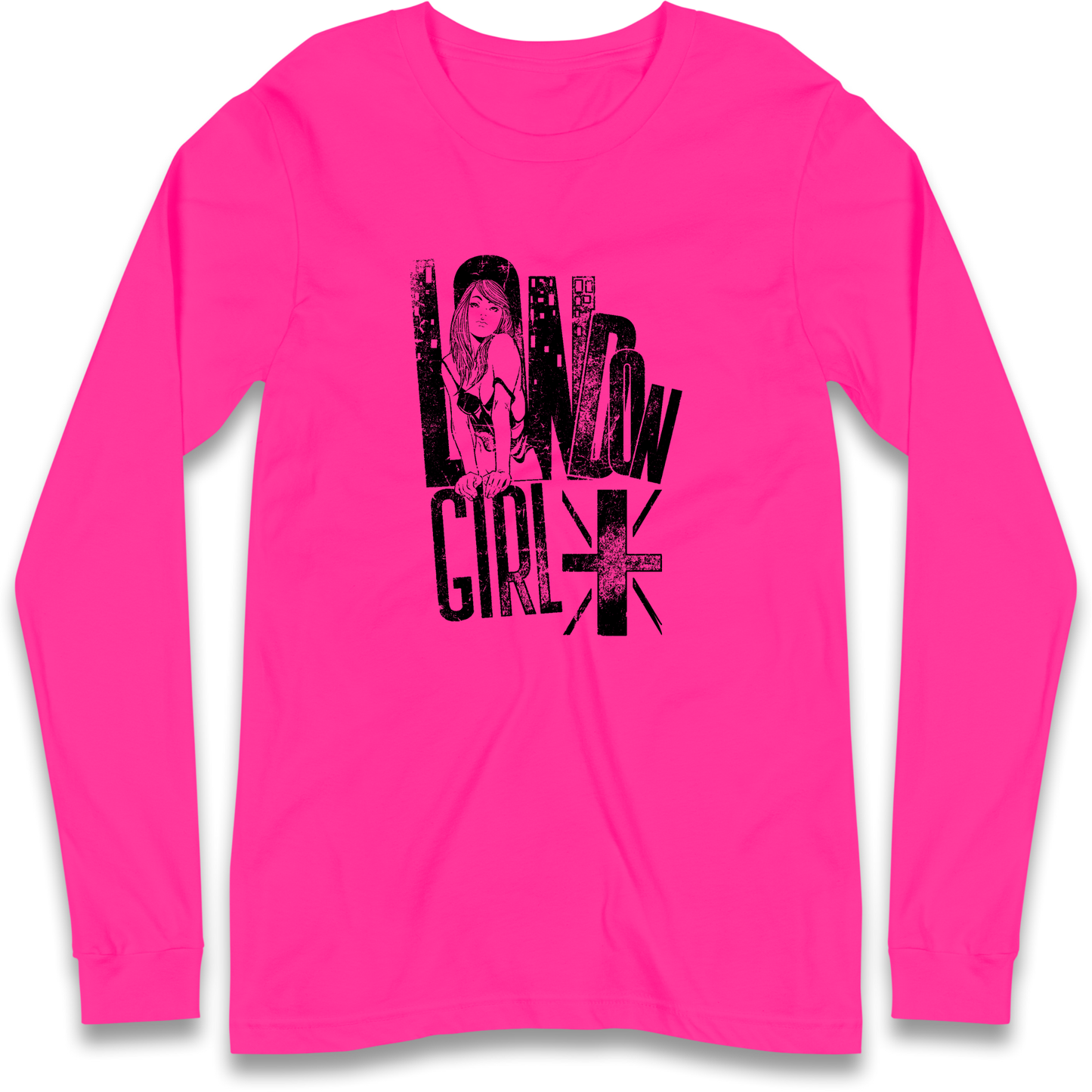 London Girl Longsleeve T Shirt