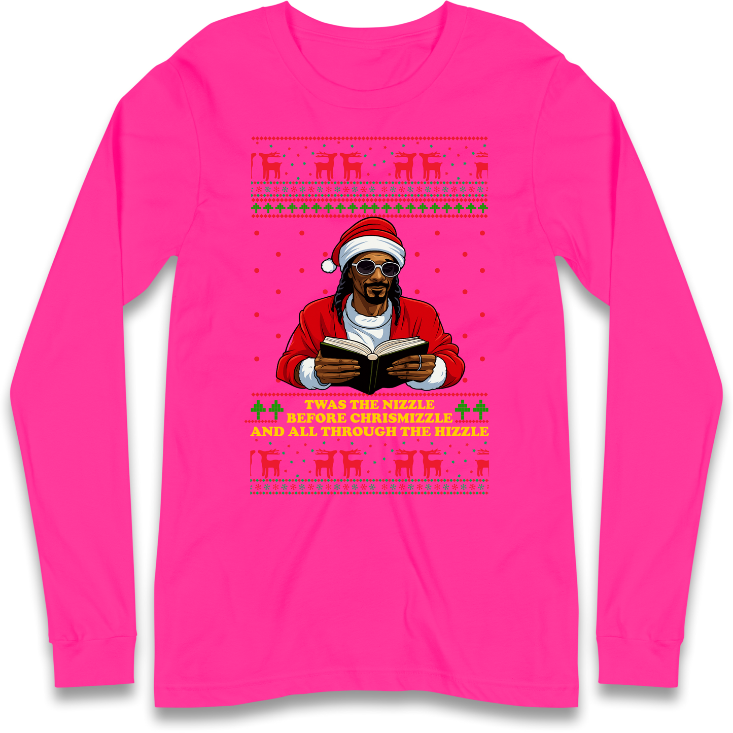 Snoop Dogg Nizzle Christmas Longsleeve T-Shirt