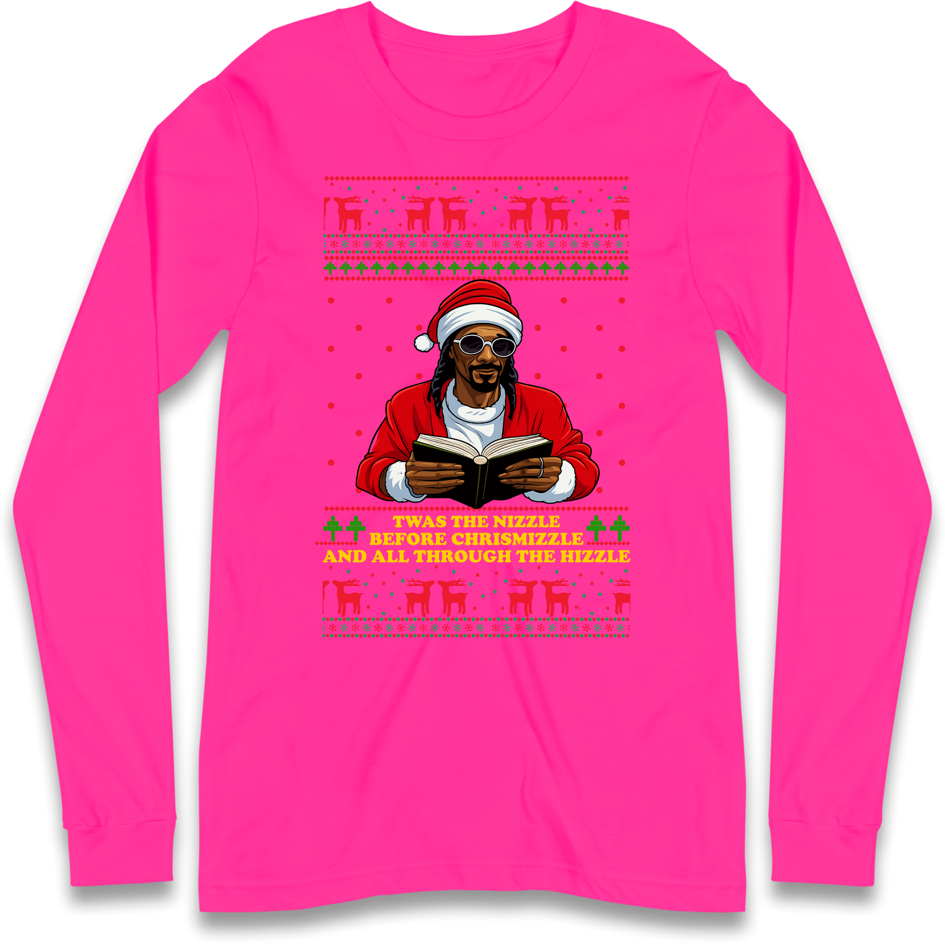 Snoop Dogg Nizzle Christmas Longsleeve T-Shirt
