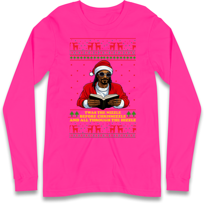 Snoop Dogg Nizzle Christmas Longsleeve T-Shirt