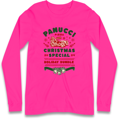 Panucci Pizza Christmas Special Christmas Longsleeve T Shirt