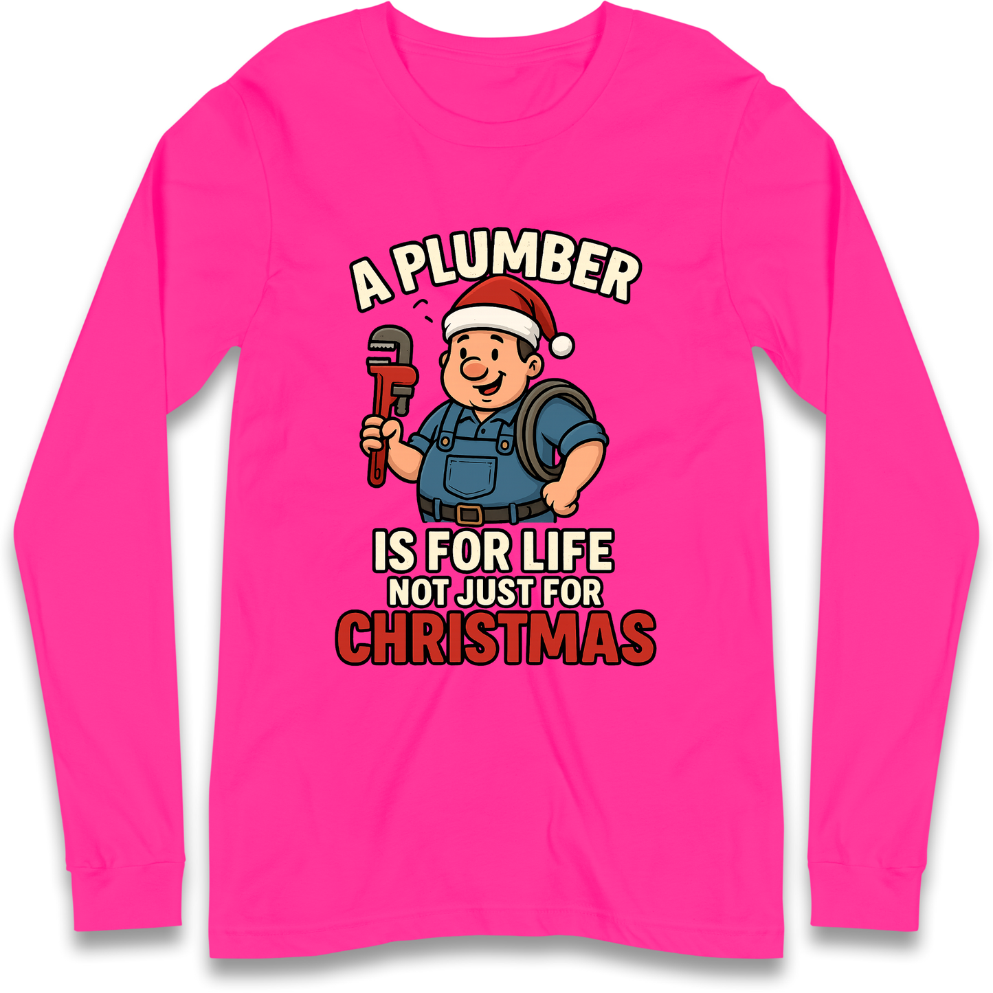 Plumber Christmas Longsleeve T Shirt