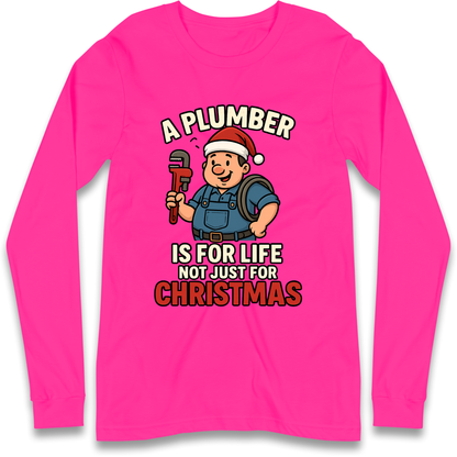 Plumber Christmas Longsleeve T Shirt