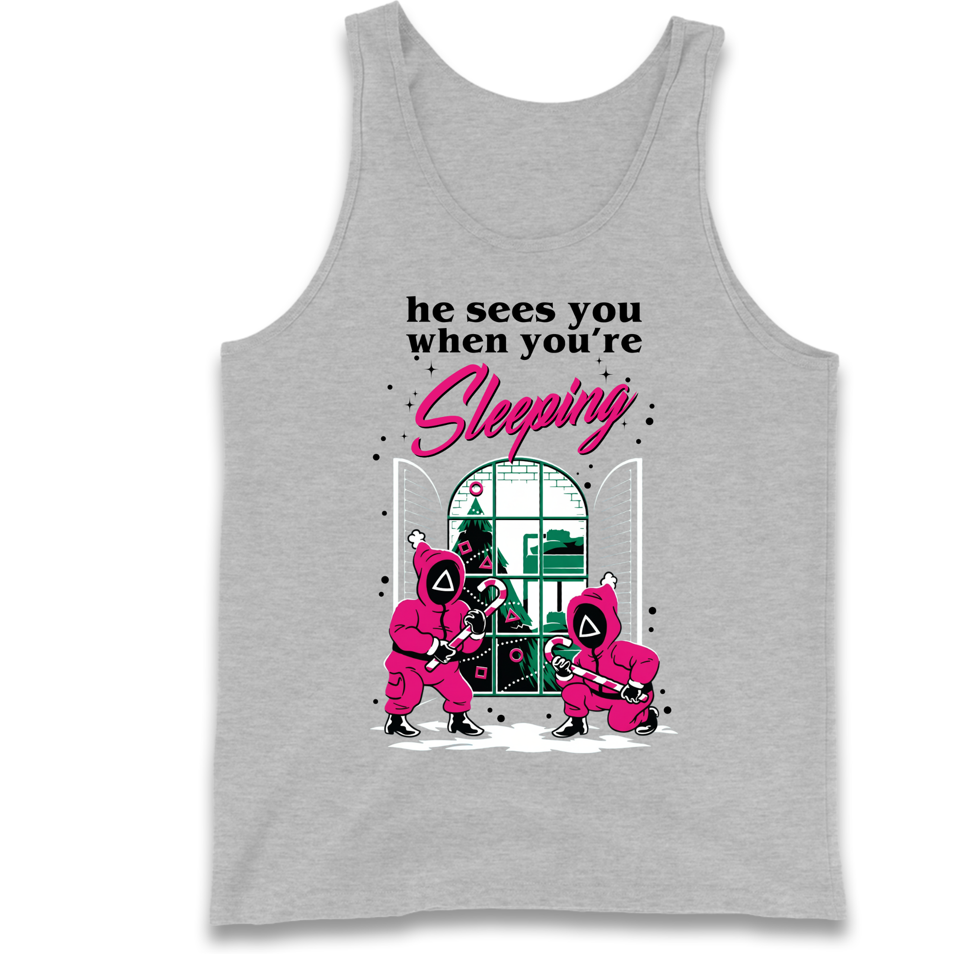 Squid Games Xmas Tank Top