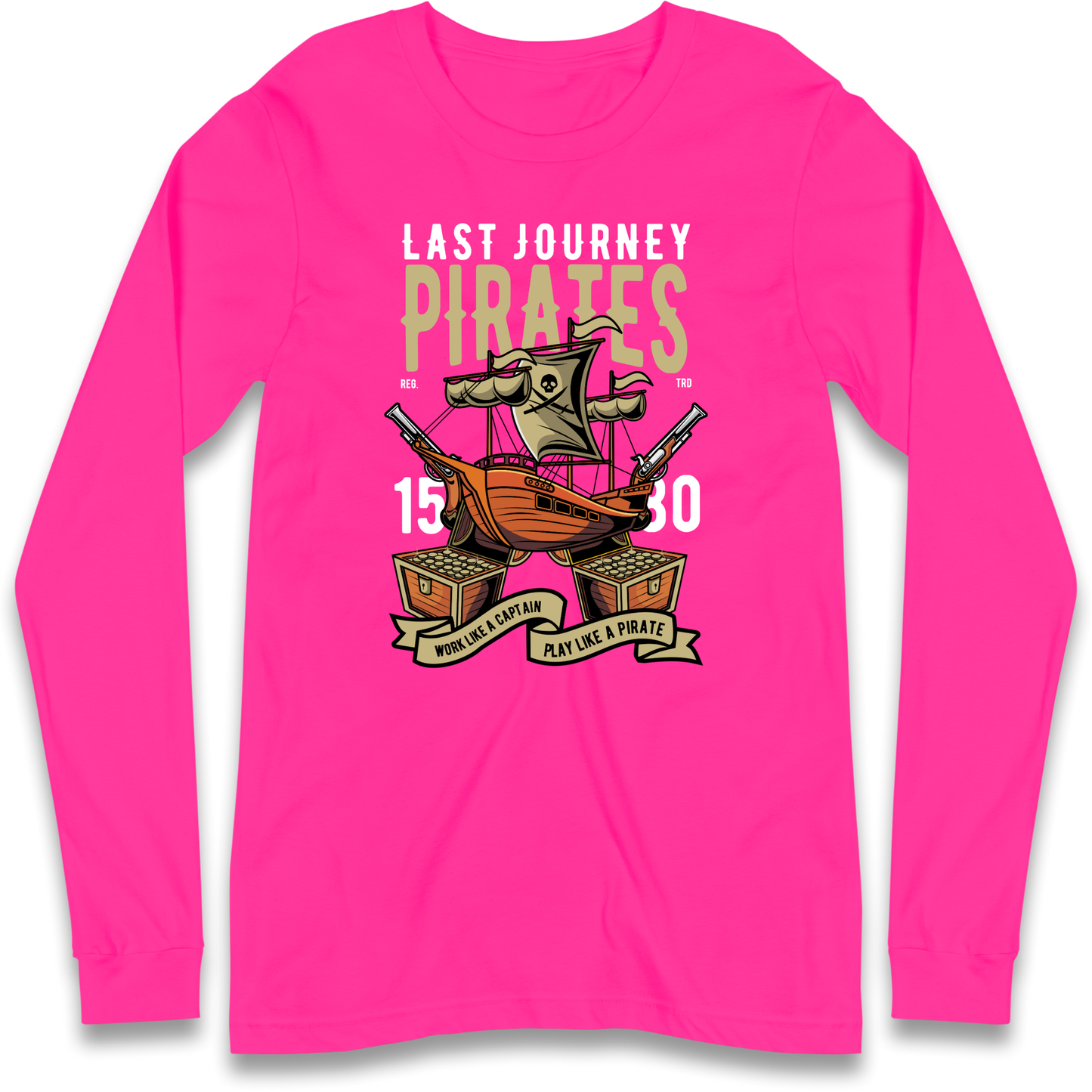 Last Journey Pirates Longsleeve T Shirt
