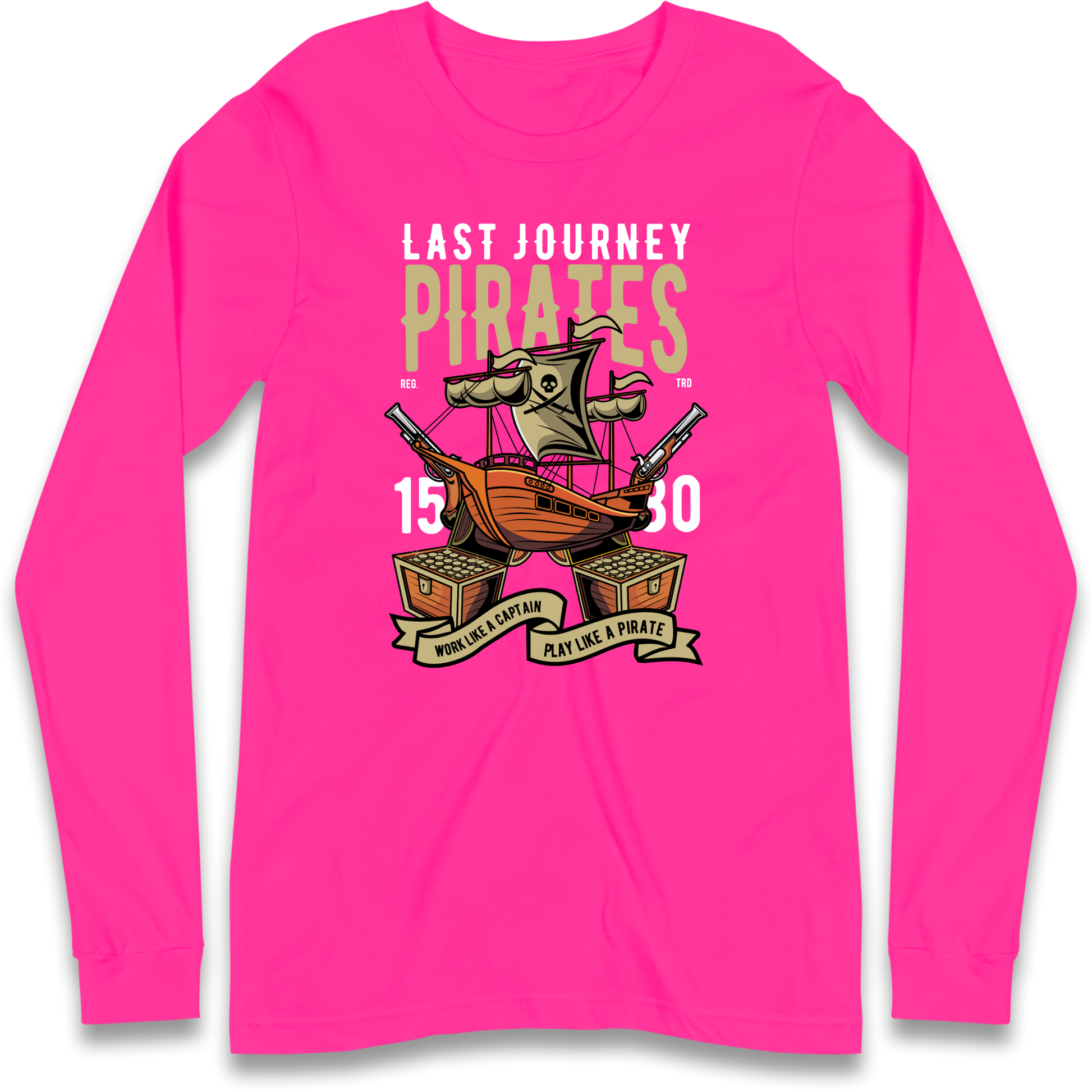 Last Journey Pirates Longsleeve T Shirt