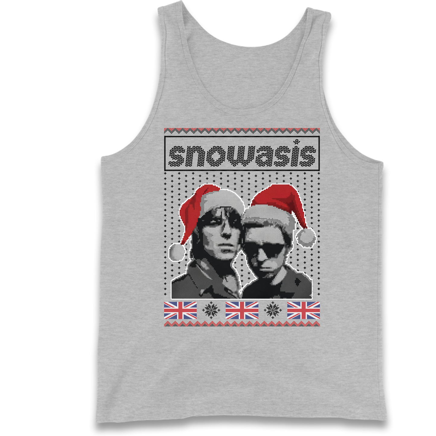 Snowasis Union Jack Christmas Tank Top