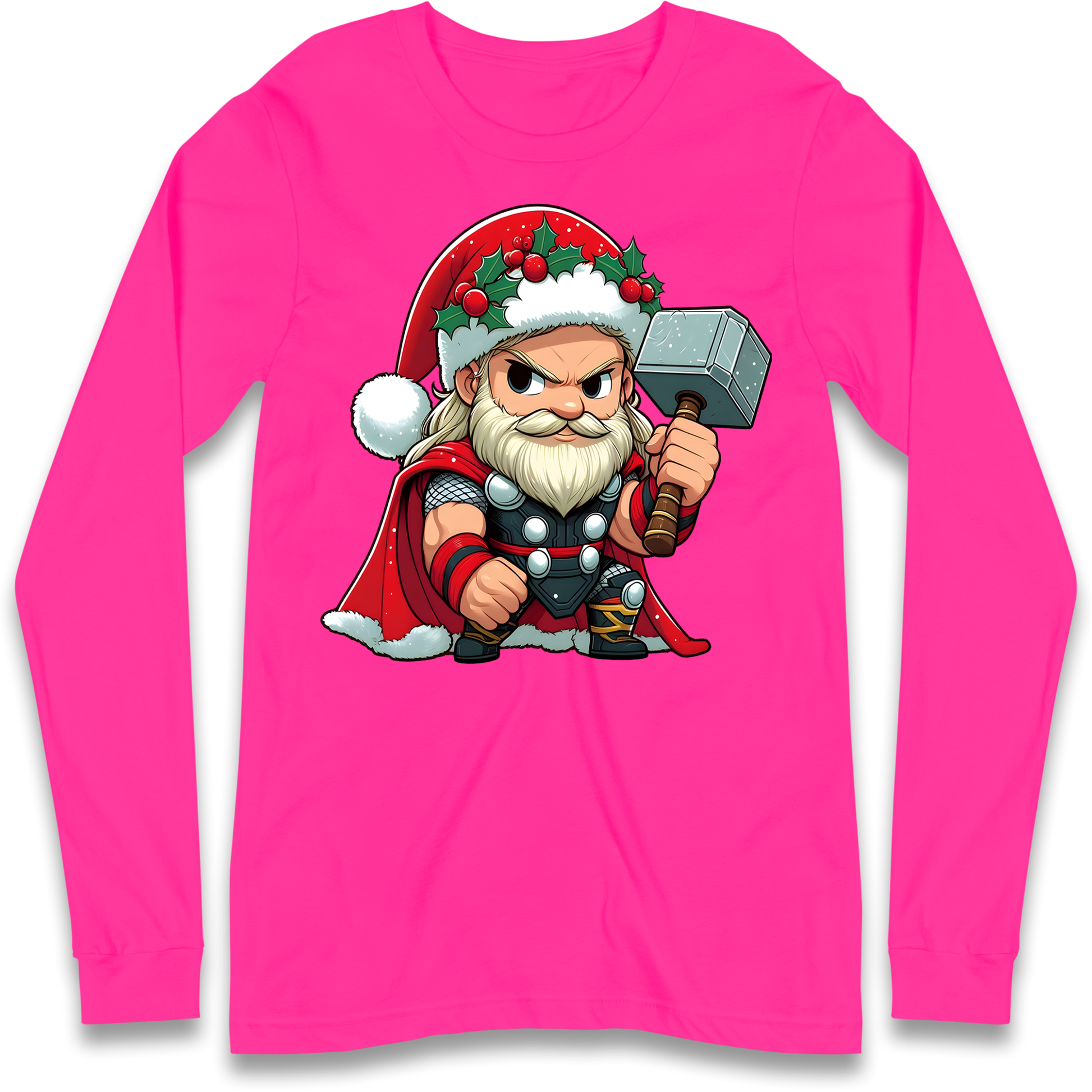 Thor Santa Longsleeve T Shirt