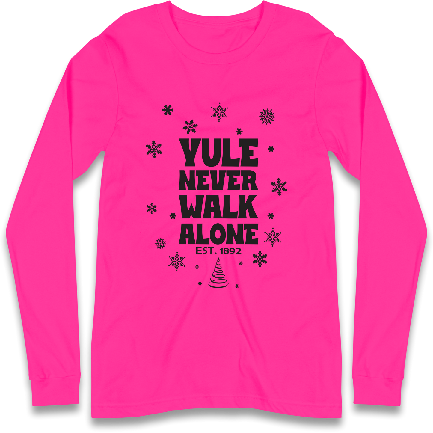 Yule Never Walk Alone Liverpool Christmas Longsleeve T Shirt