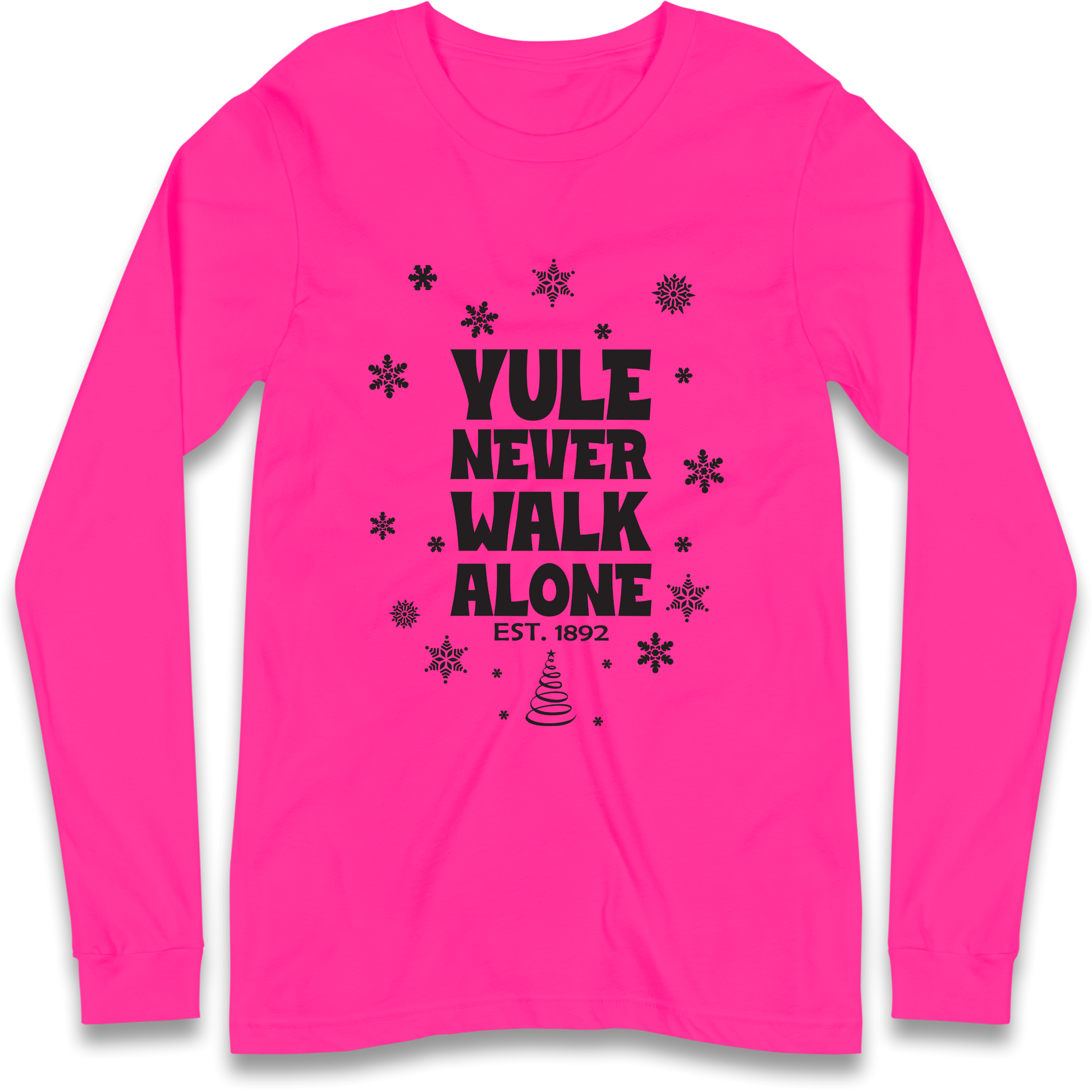 Yule Never Walk Alone Liverpool Christmas Longsleeve T Shirt