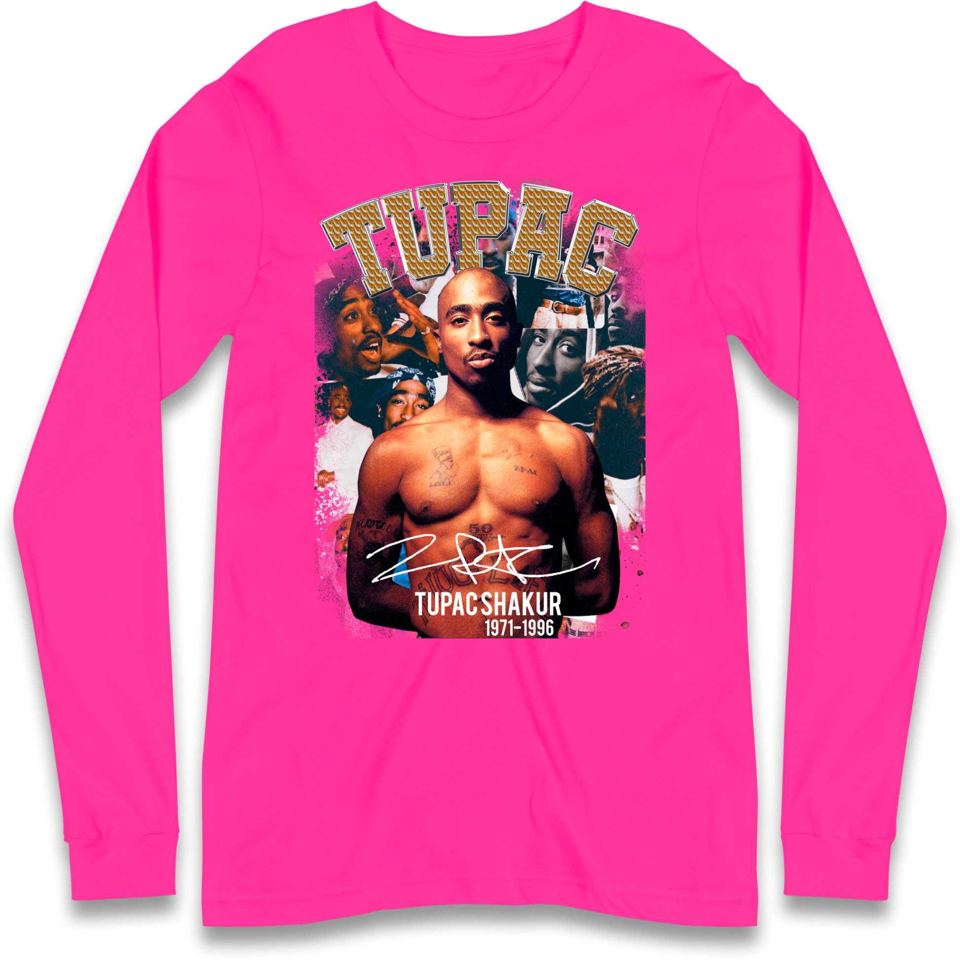 Tupac Shakur 1971 1996 Longsleeve T Shirt