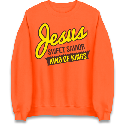 Jesus Sweet Saviour King of Kings Jumper 