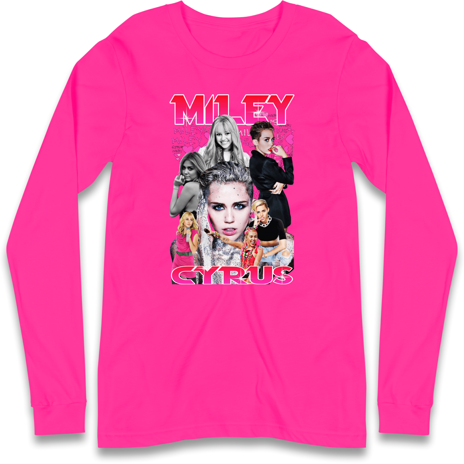 Miley Cyrus Longsleeve T Shirt