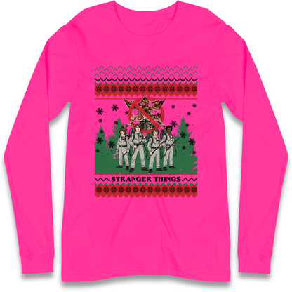 Stranger Things Demogorgon Christmas Longsleeve T Shirt