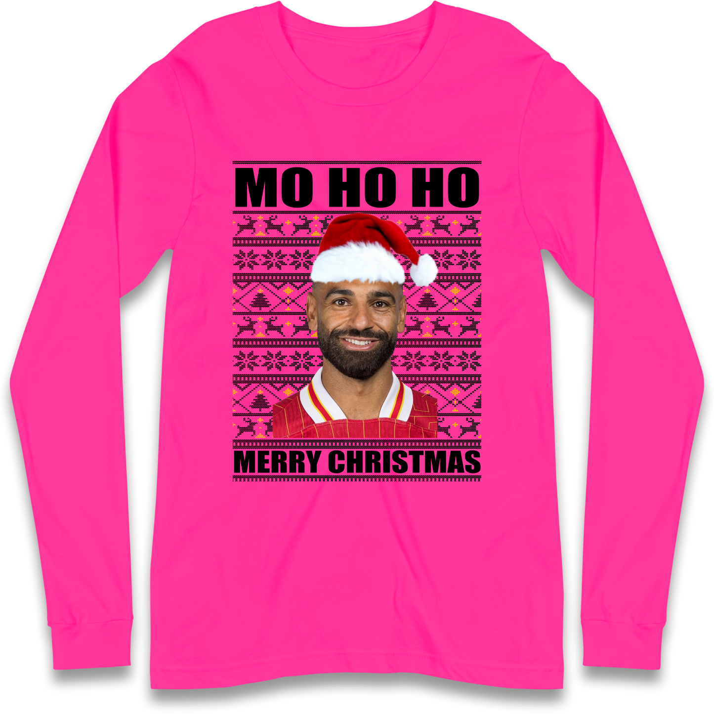 Mo Ho Ho Salah Longsleeve T-Shirt